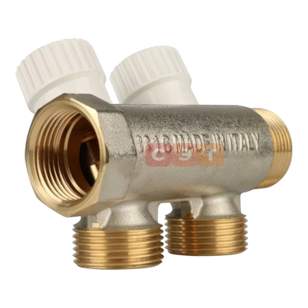 Коллектор распределительный  3/4", 2 вых. 3/4' EK SMB 6851 343402